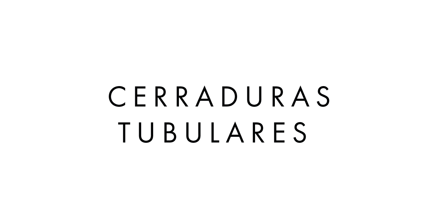  Cerraduras tubulares 
